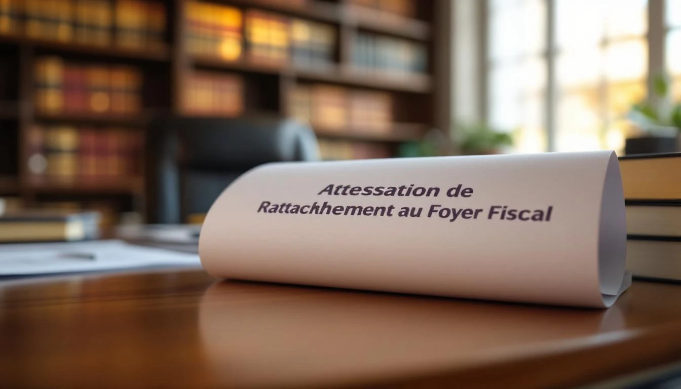 Qui peut demander une attestation de rattachement au foyer fiscal